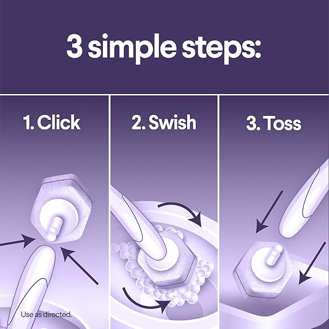 CLOROX Scentiva ToiletWand Toilet Cleaner Refills, Toilet brush, Lavender and - Image 4