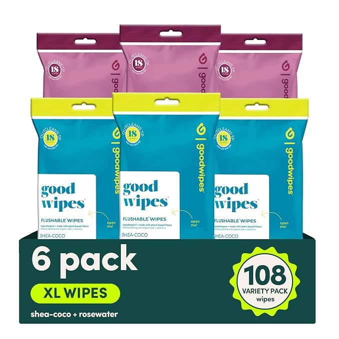 goodwipes Flushable Wipes Travel Size by goodwipes