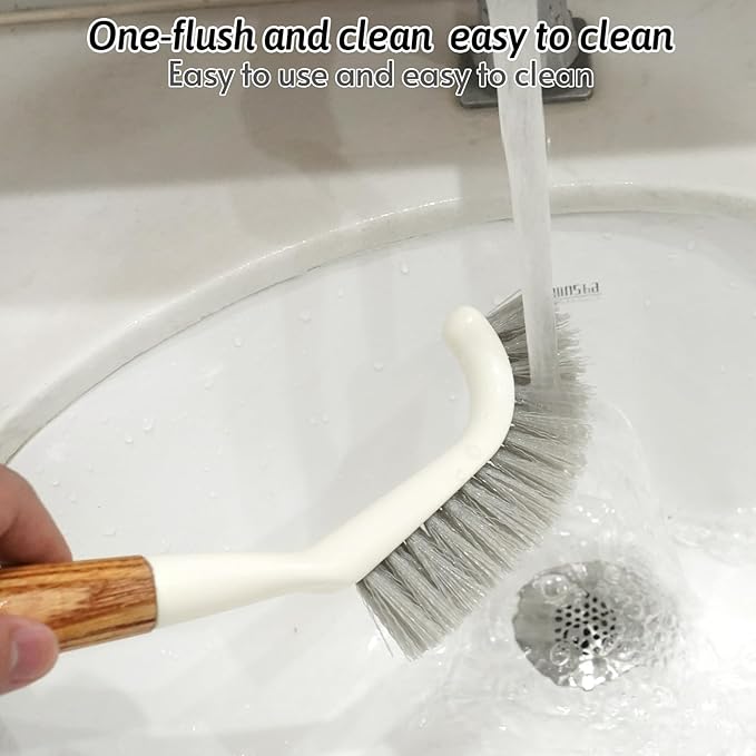 Crevice Cleaning Brush, Hard Bristle Grout Brush Gap Cleaner Tool - Image 3