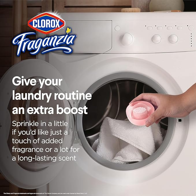 Clorox Fraganzia Laundry Scent Booster Crystals in Rose Scent - Image 3