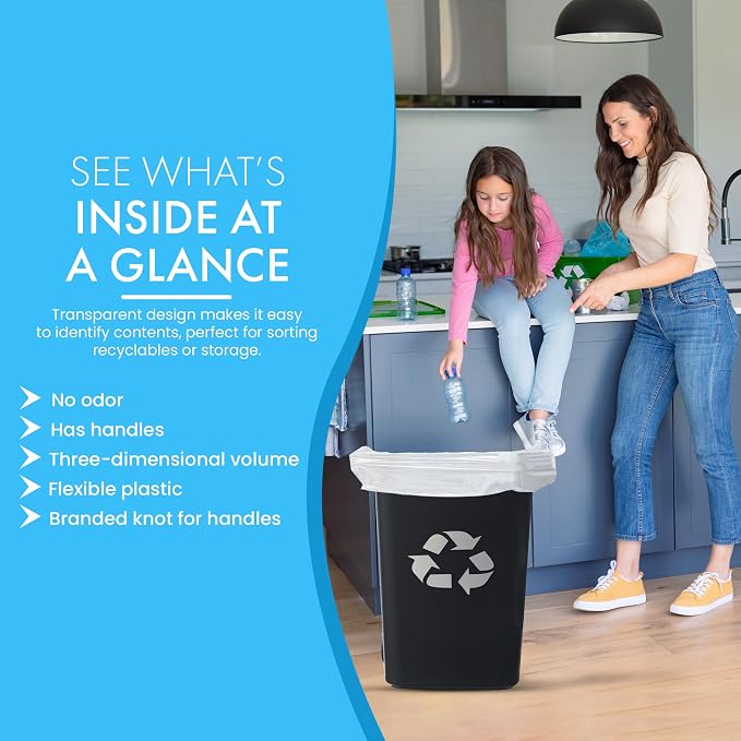 Heavy Duty Contractor Trash Bags - Image 3