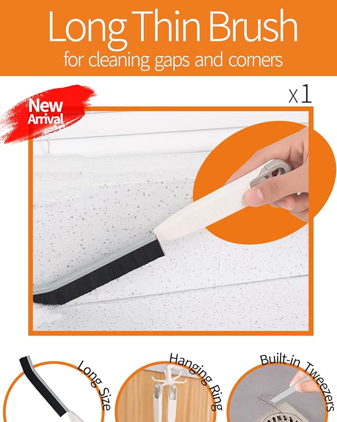 Groove Gap Cleaner Tools Set, Tile Lines, Car Vents - Image 5