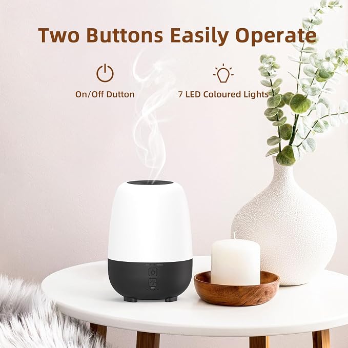 150ML Cordless Essential Oil Diffuser, Built-in 6000mAH Rechargeable Battery - Image 5