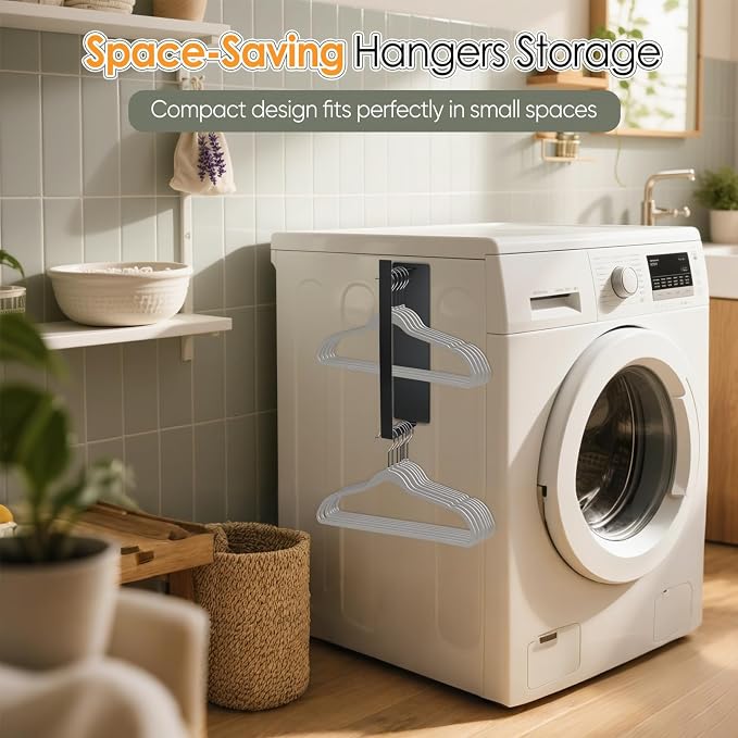 Magnetic Hanger Organizer, Strong Magnetic Hanger Holder - Image 2