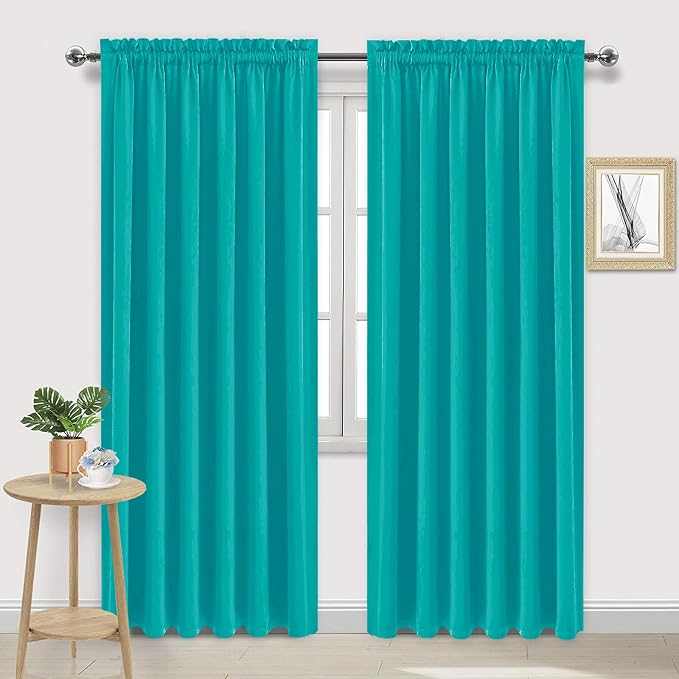 DWCN Blackout Curtains for Living Room Thermal Insulated, Energy Saving & Noise by DWCN