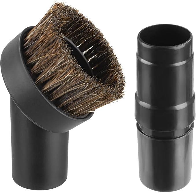 25mm Horse Hair Round Dust Brush, 1.25" Vacuum Brush Attachment - Image 9