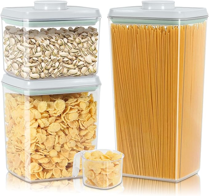 3 Pack Flour and Sugar Storage Containers - Image 8