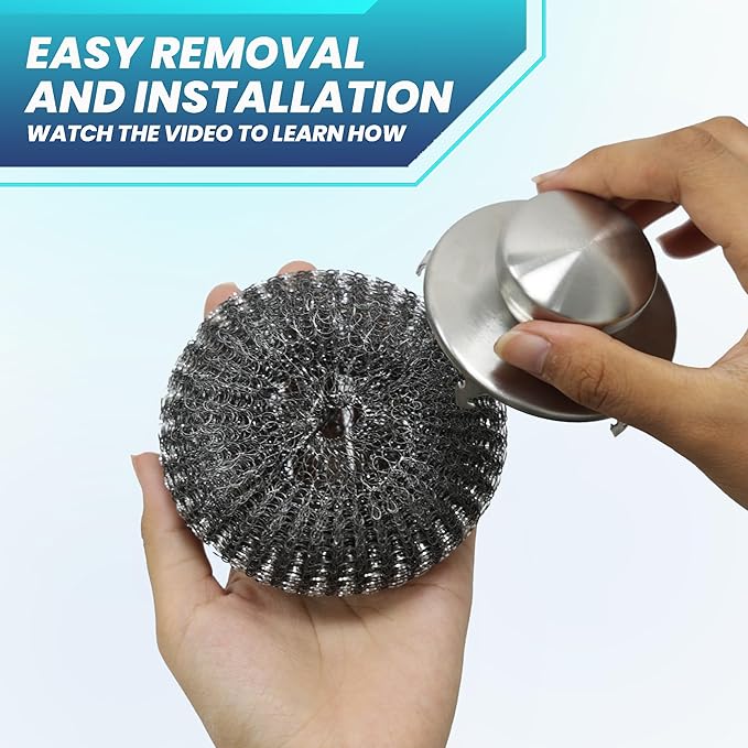 Steel Wool Scrubber Dish Brush Set - Image 6