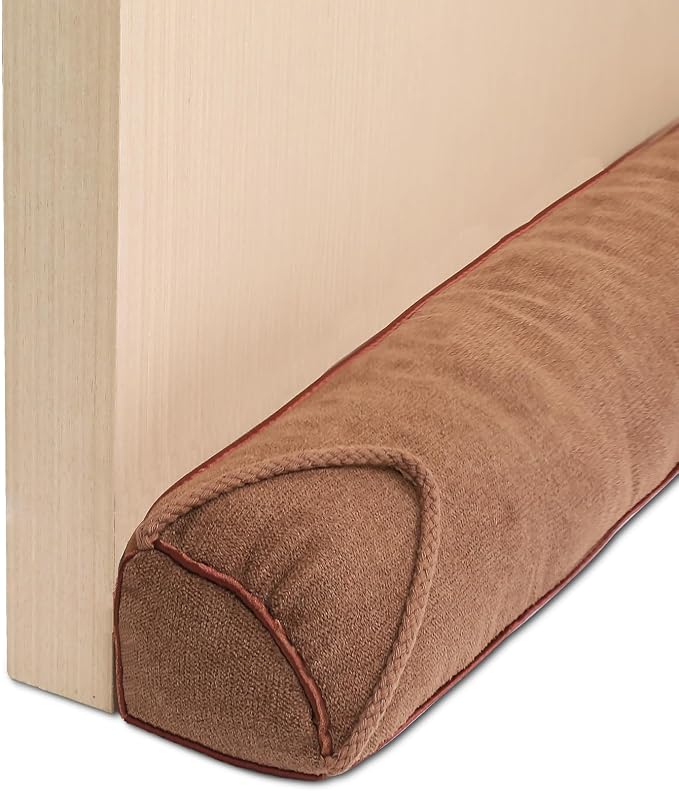 Triangle Under Door Draft Stopper 40 inch Weighted Draft Blocker Bottom Seal by Anze