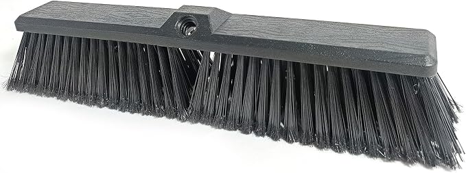 Push Broom Head Outdoor Large Stiff Bristle by Unknown