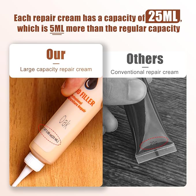 Wood Furniture Repair Kit- Set of 41 Laminate Vinyl Floor Repair Kit Wood - Image 3