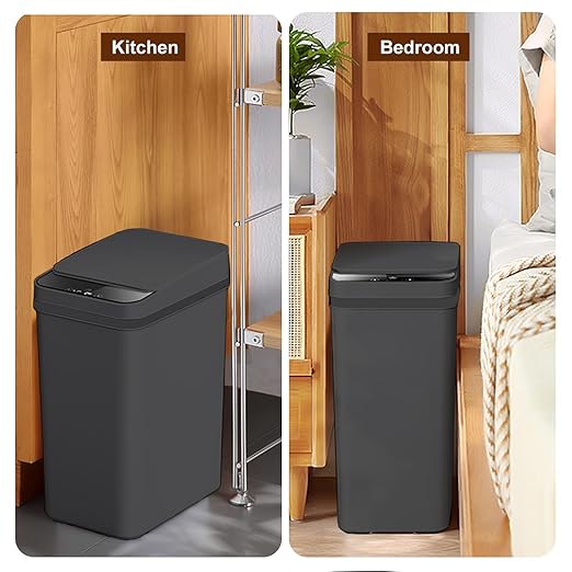Yatmung 4 Gallons Bathroom Trash Can Automatic Touchless - Image 6