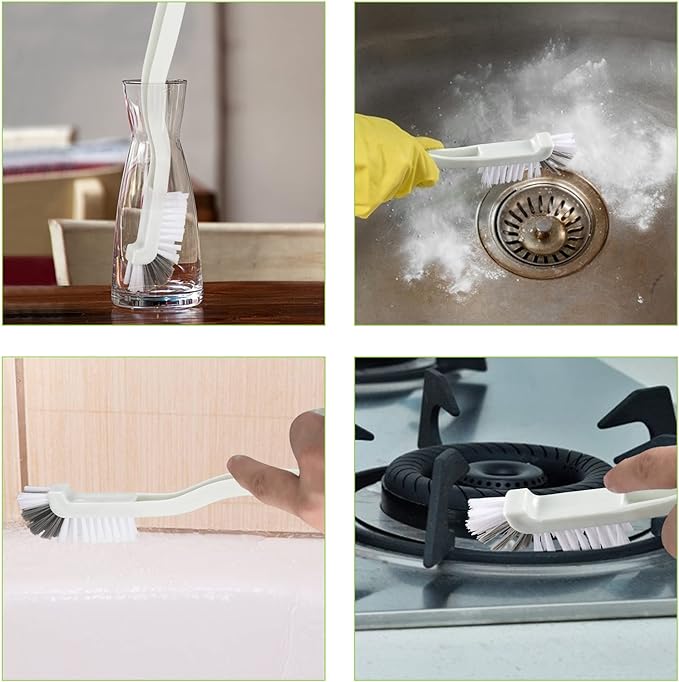 8 Pack Grout Cleaner Brush, Hand-held Groove Gap Cleaning Tools Tile Joint - Image 4