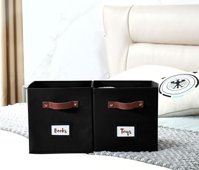 DECOMOMO Storage Cubes, Fabric Organizer Bins - Image 9