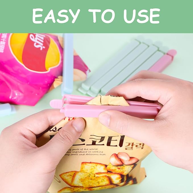 40 PCS Sealing Clip Bag Plastic Bag Chip Clips Large Size Food Bag Clips - Image 3