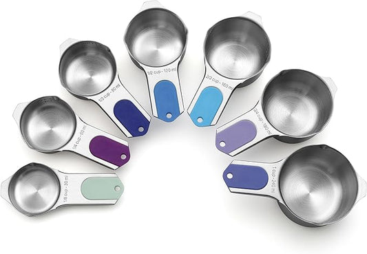 Spring Chef Magnetic Stainless Steel Measuring Cups, Kitchen Tools by SpringChef