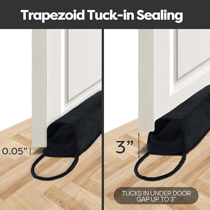 Comfyanno 38 Inch Weighted Door Draft Stopper - Image 4