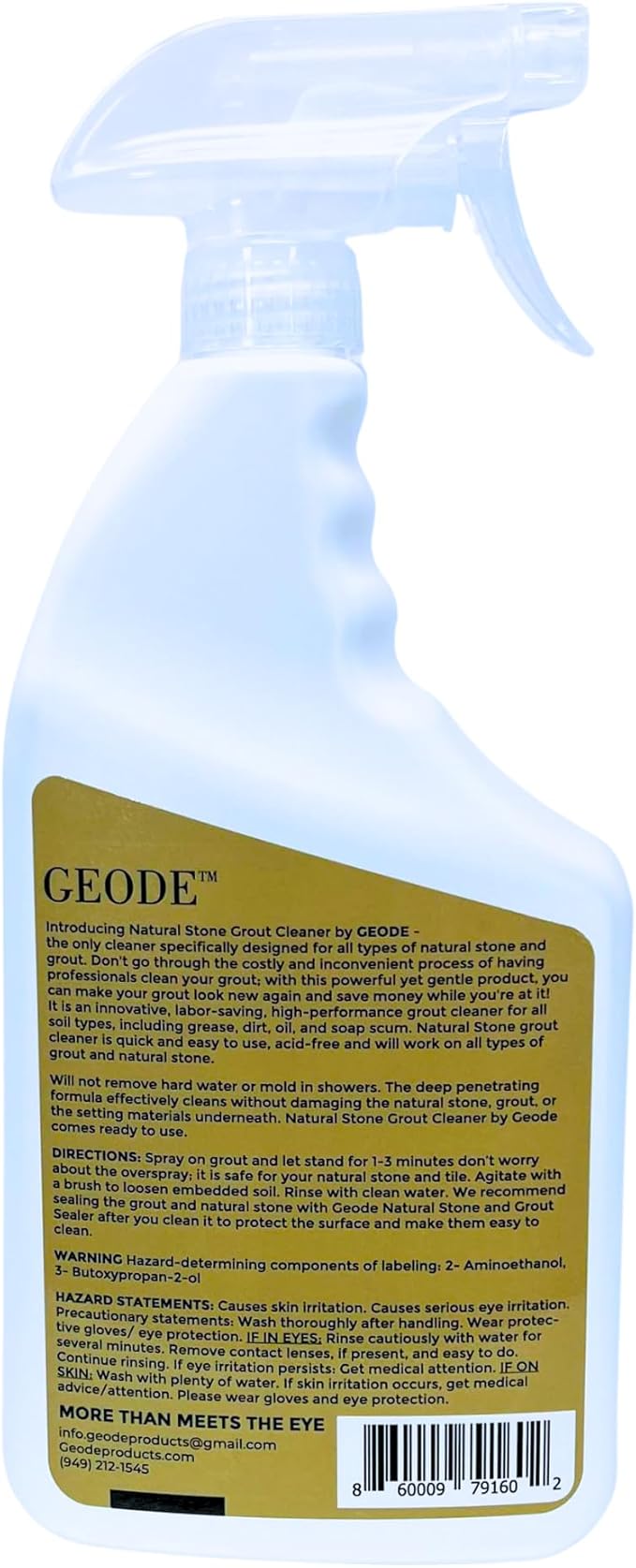 Natural Stone Grout Cleaner, Safe - Image 7