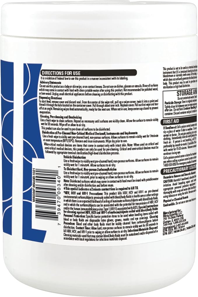 Micro-Scientific Opti-Cide Max Disinfecting Wipes - Image 2