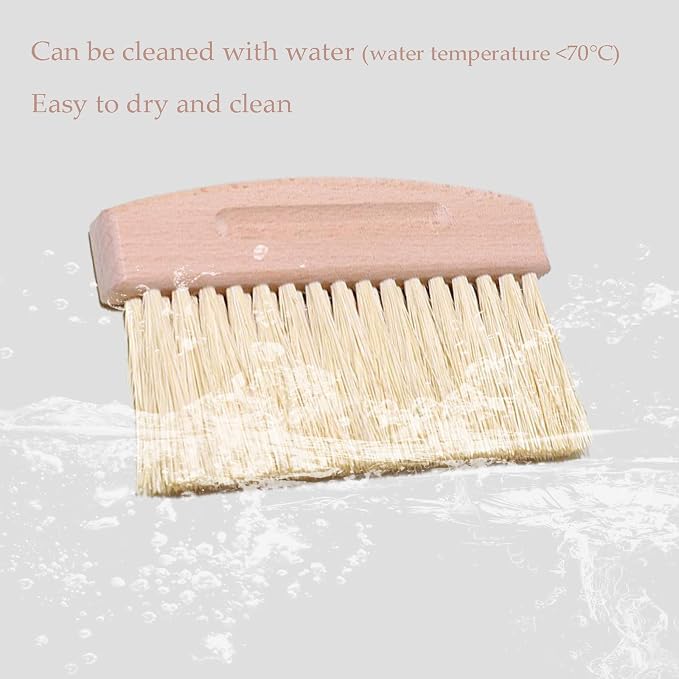 Mini Broom and Dustpan Set Small Metal Dustpan and Brush Set Hand Whisk Broom - Image 6