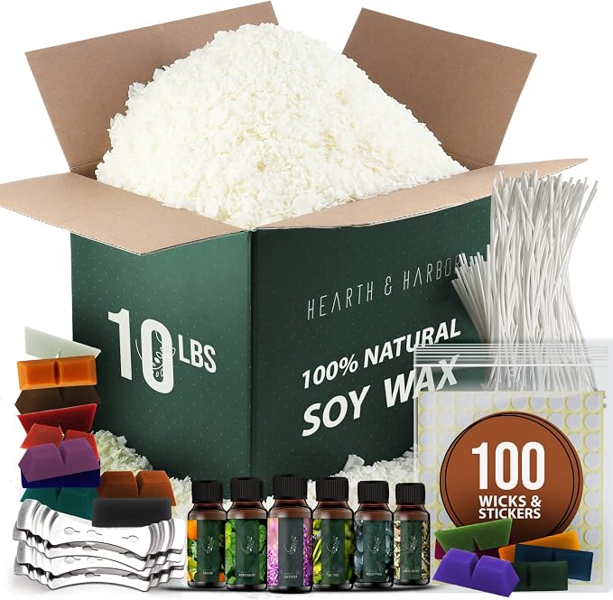 Hearth & Harbor Organic Soy Candle Wax by HearthHarbor