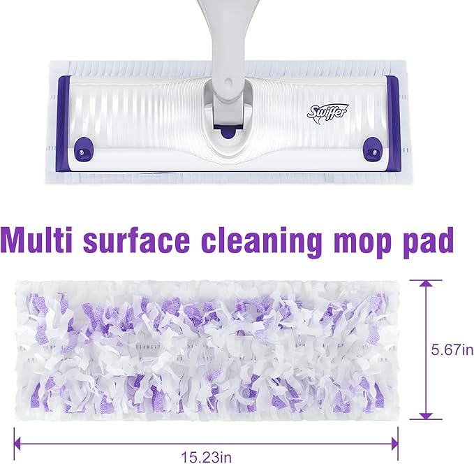 48 Pack Disposable Power Mop Refills Pads Compatible - Image 3