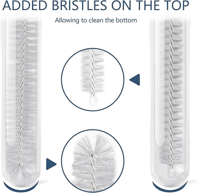 Straw Cleaner Brush Set, 12-Piece 11.8 Inch Long Botthle Cleaning Brush - Image 5