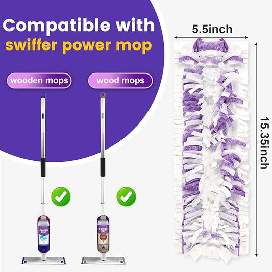 5X Cleaning Power Mop Pads Compatible - Image 2