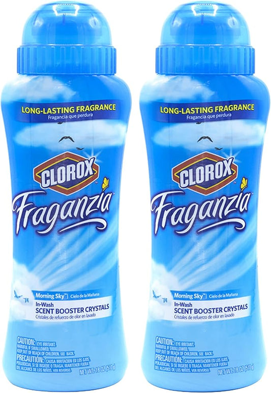 Clorox Fraganzia Laundry Scent Booster Crystals in Morning Sky Scent by Clorox