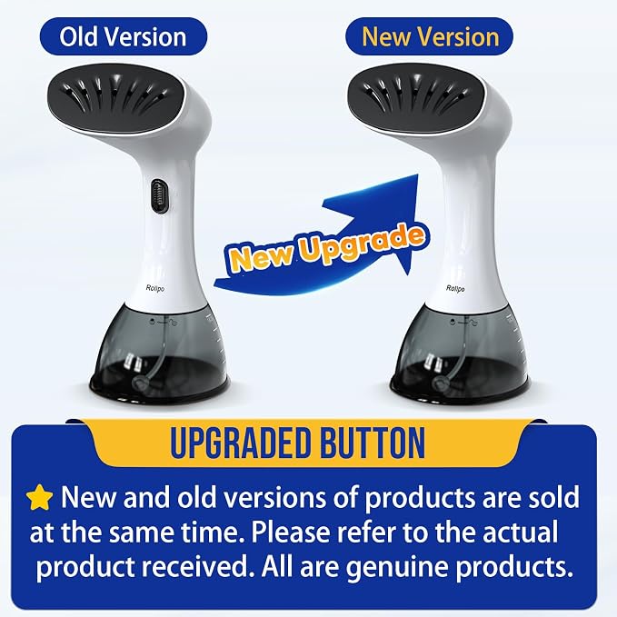 Steamer for Clothes 1350W, Clothes Steamer for Home, Upgraded 400ML Large - Image 2