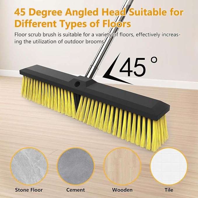 18 Inches Push Broom Outdoor - Image 3