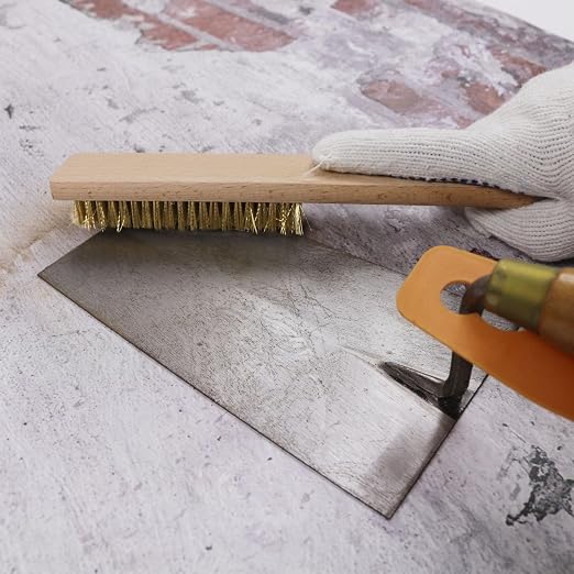 MAXMAN Brass Brush, Soft Brass Bristles Wire Brush - Image 6