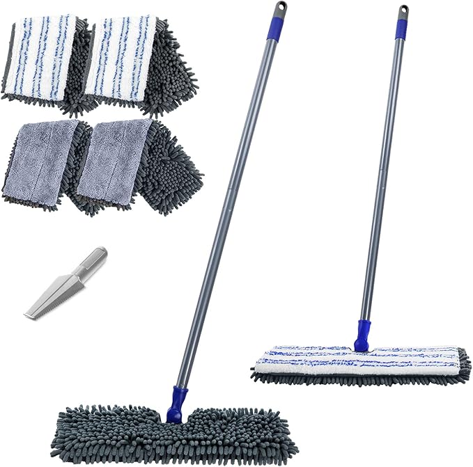 Microfiber Flip Mop, Masthome Flat Mop by Masthome