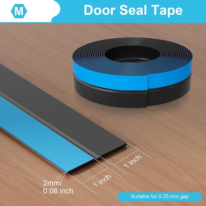 Weather Stripping Door Seal, Silicone Strip - Image 2