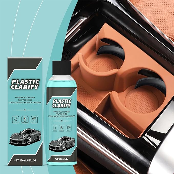 Plastic Clarify for Cars, Plastic Restorer for Cars Exterior, Detailing Spray - Image 5
