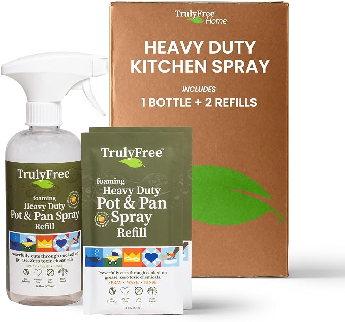 Truly Free Heavy Duty Pot & Pan Spray by TrulyFreeHome