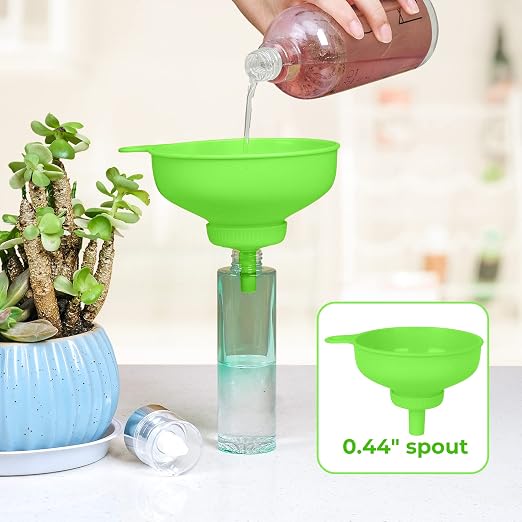 Wide Mouth Kitchen Funnel, Food Grade Plastic Cooking Canning Funnel - Image 8