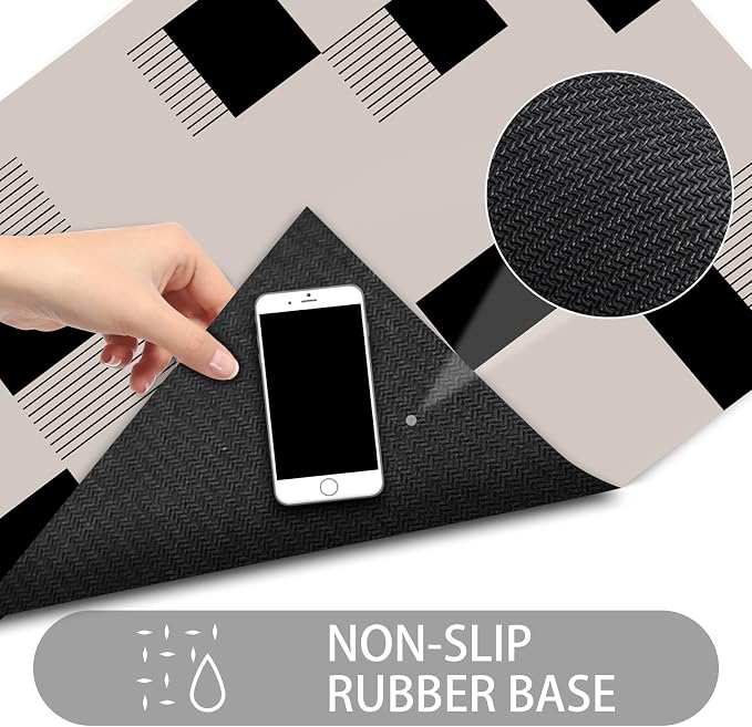 Ultra Thin Door Mat Indoor Entrance, 1/10 in Thin Door Mats - Image 4