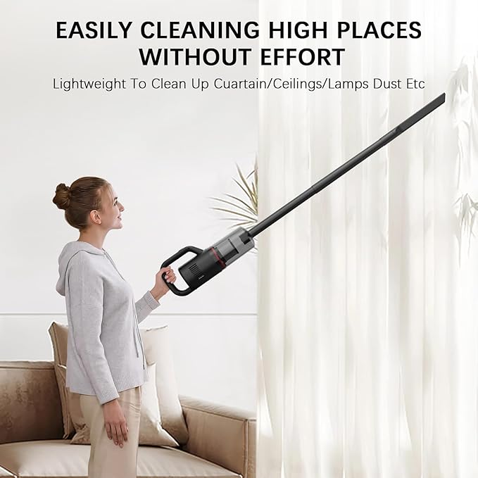 Cordless Vacuum Cleaner Lightweight Hand-held Stick Vacuum Small Vacuum - Image 4