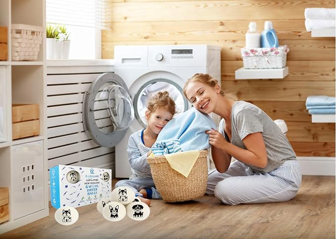 Organic Wool Dryer Balls: Eco-Friendly & Chemical-Free | Our Anti-Entanglement - Image 9