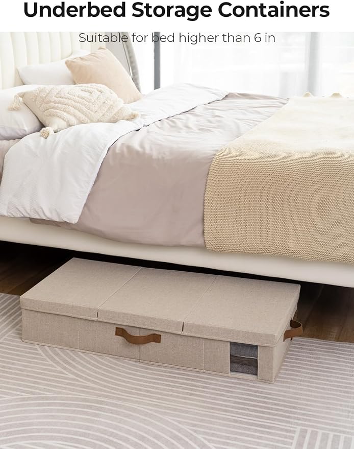 StorageWorks 2-Pack Large Under Bed Storage Bins - Image 7