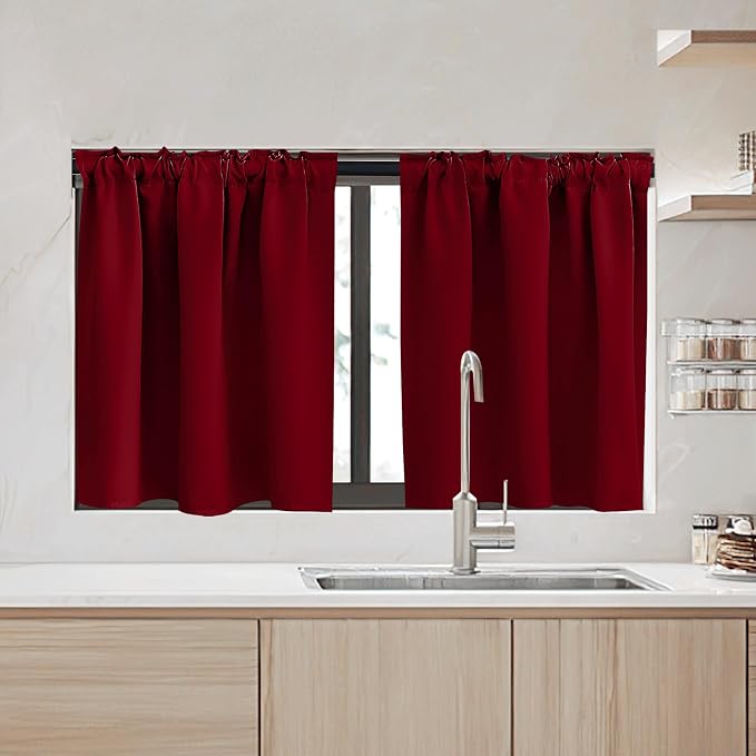 RYB HOME Kitchen Window Curtains - Image 2