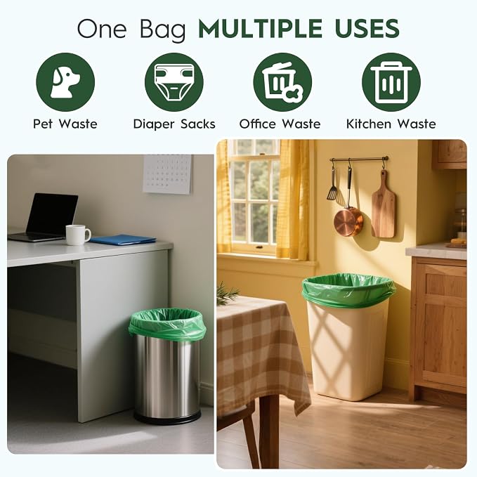 10-13 Gallon Compostable Trash Bags - Image 7