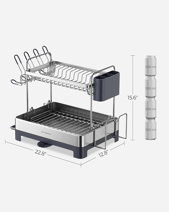 SONGMICS Dish Drying Rack - Image 8