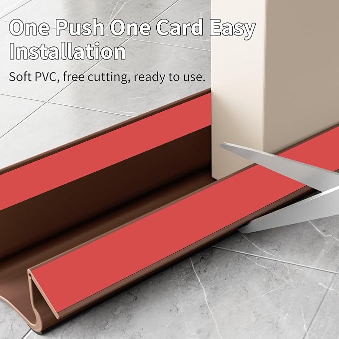 New Upgrade 36.6 inch Under Door Draft Stopper Free Cutting Length， - Image 5