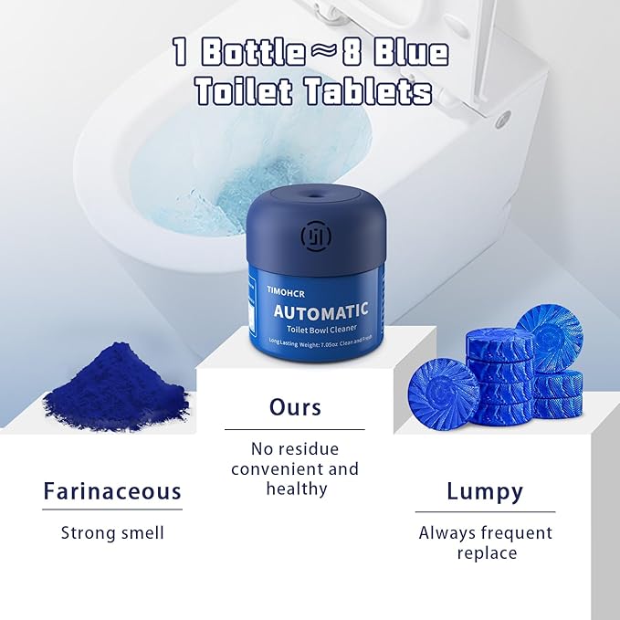 Toilet Bowl Cleaner, Automatic Long Lasting Continuous Toilet Bowl Cleaners - Image 2