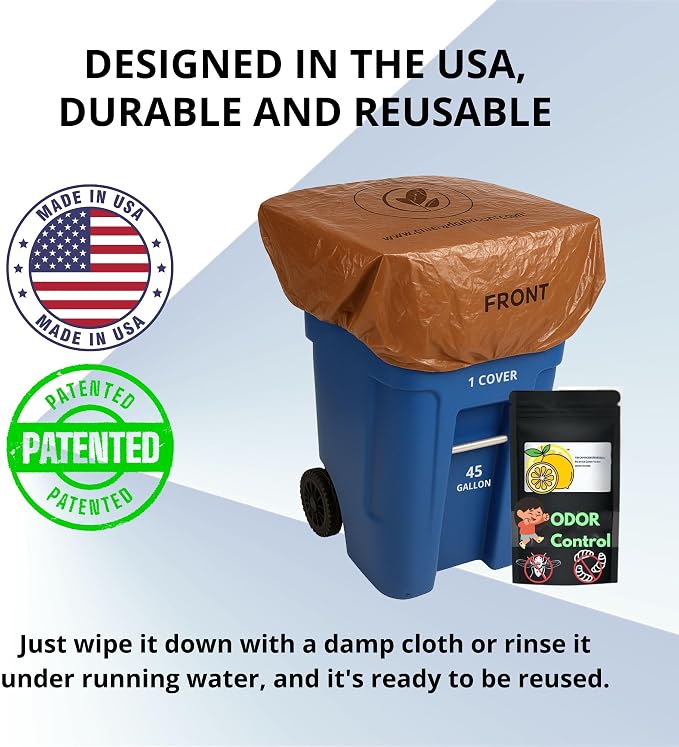 Trash Can Cover Odor Eliminating Bag - Image 3