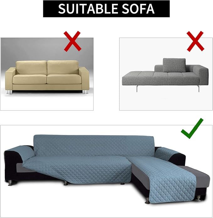Easy-Going L Shape Sofa Slipcover - Image 4