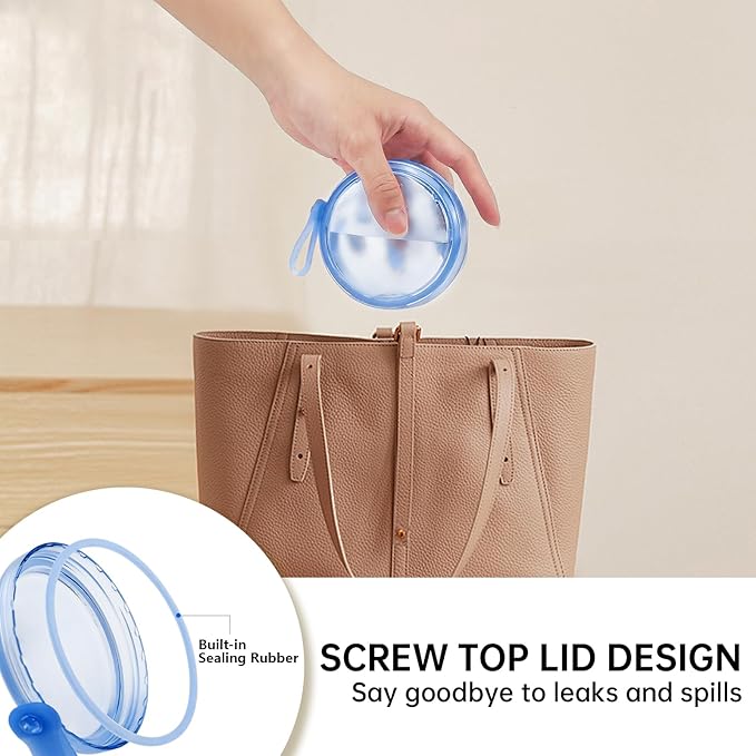 No Leak Partial Denture Case Retainer Bath Box Cup, Denture Soaking Cup False - Image 2