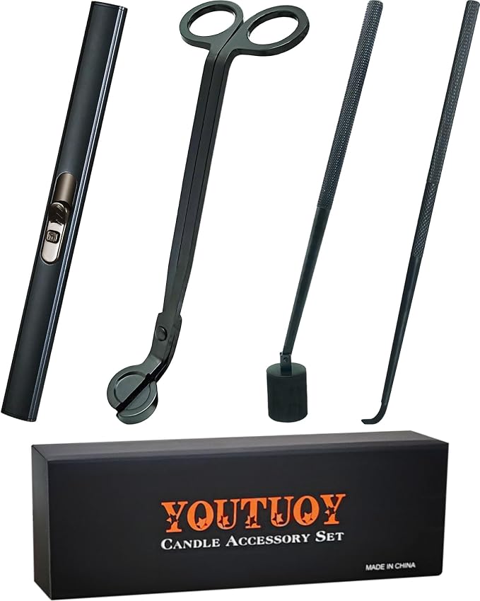 4 in1 Candle Accessory Set by YOUTUOY